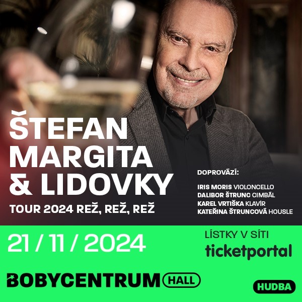 Štefan Margita & lidovky TOUR 2024 REŽ, REŽ, REŽ