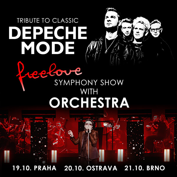 Tribute to classic DEPECHE MODE - FREELOVE SYMHONY Show s Orchestrem