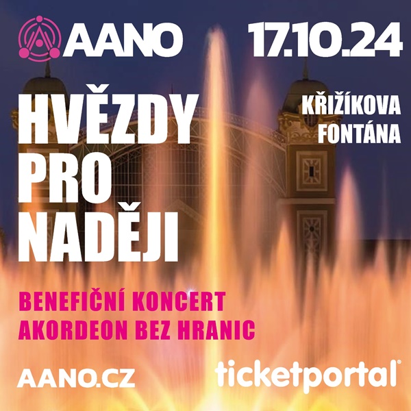 Benefiční koncert: Hvězdy pro naději