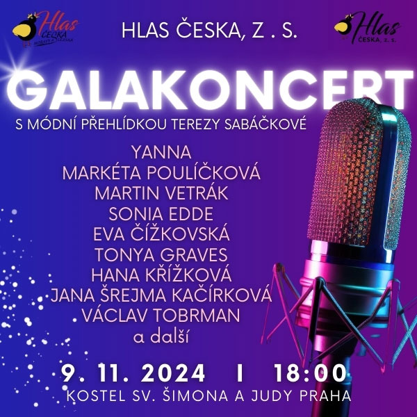 Hlas Česka: GALAKONCERT 2024