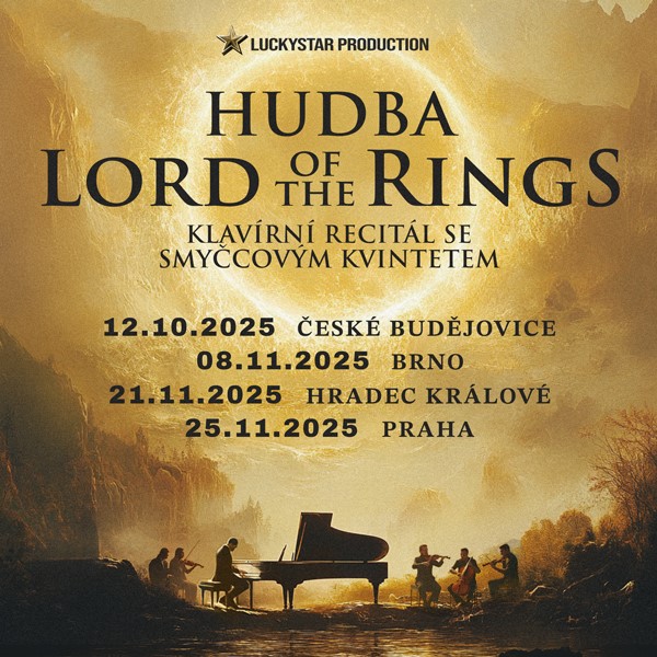 Hudba Lord of the Rings, KLAVÍRNÍ RECITÁL se smyčcovým kvintetem