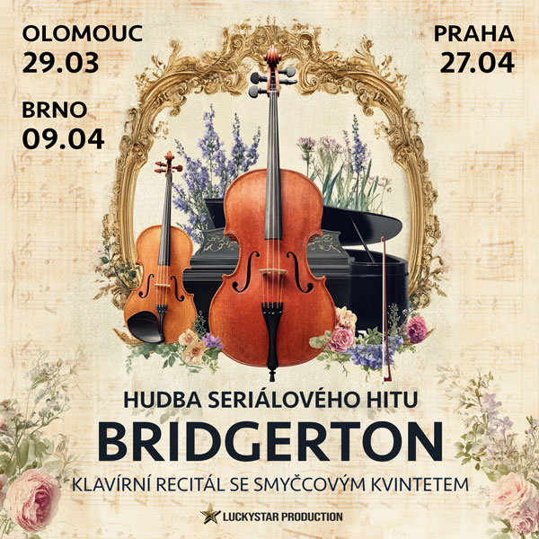 BRIDGERTON - KLAVÍRNÍ RECITÁL se smyčcovým kvintetem