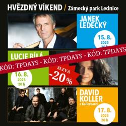 LUCIE BÍLÁ, Hvězdný víkend v Lednici