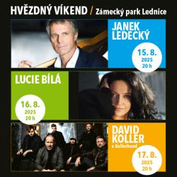 LUCIE BÍLÁ, Hvězdný víkend v Lednici
