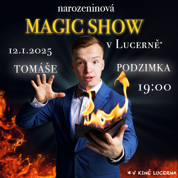 Narozeninová Magic Show Tomáše Podzimka