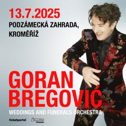 GORAN BREGOVIĆ V PODZÁMECKÉ ZAHRADĚ KROMĚŘÍŽ