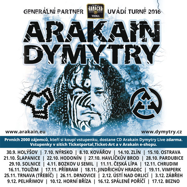 ARAKAIN DYMYTRY TOUR 2016