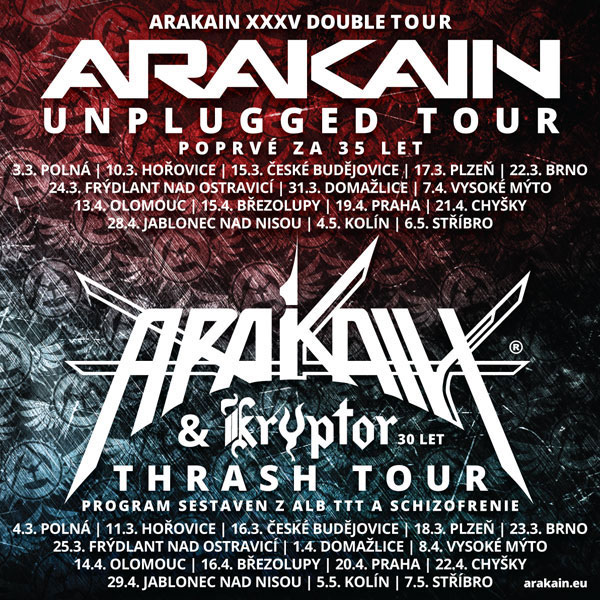 ARAKAIN XXXV DOUBLE TOUR 2017