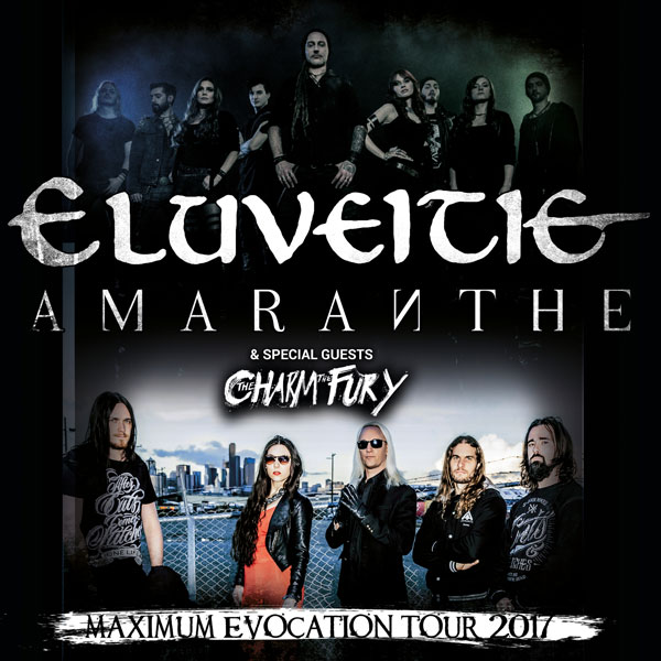 Eluveitie (SUI) and AMARANTHE (SWE)