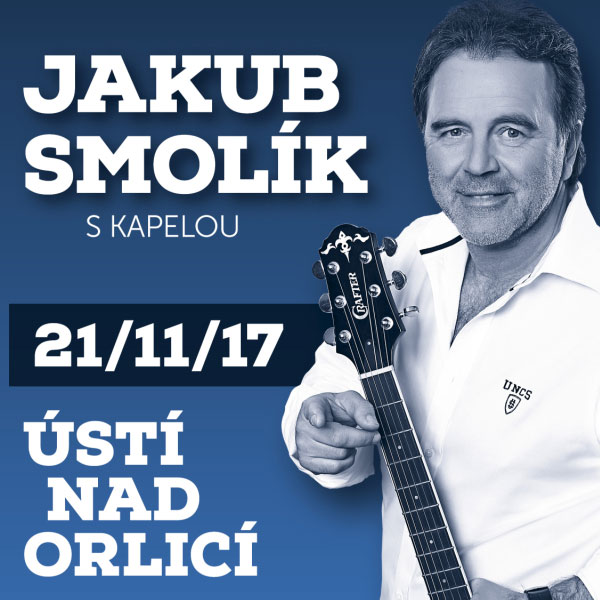 JAKUB SMOLÍK s kapelou - Ústí nad Orlicí