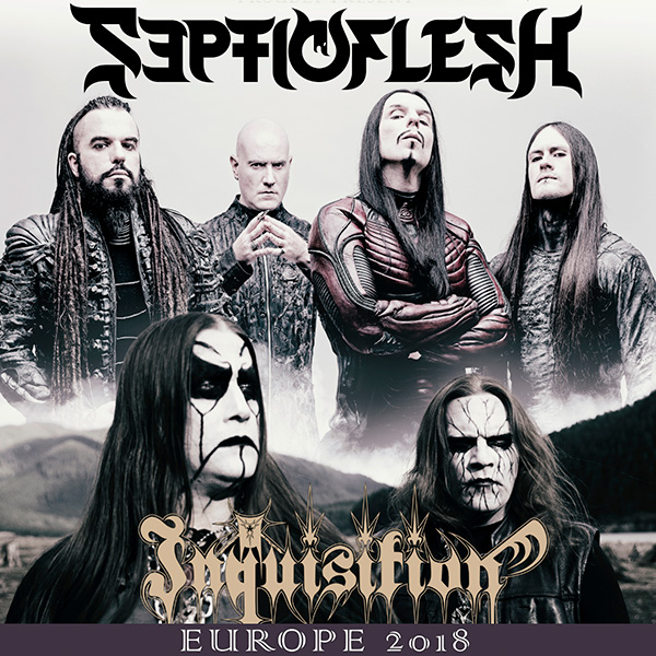 SEPTICFLESH (GR) w/ Inquisition (Co) – Europe 2018