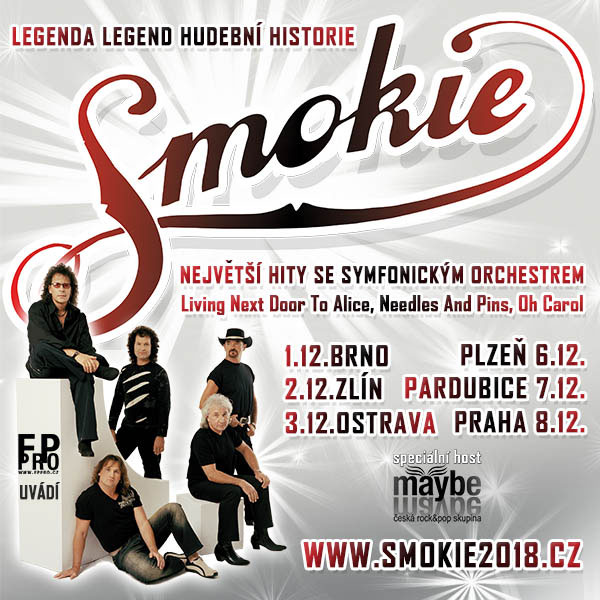 SMOKIE – THE SYMPHONY TOUR 2018