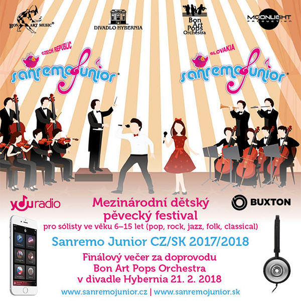 Sanremo Junior CZ/ SK - finálový galavečer