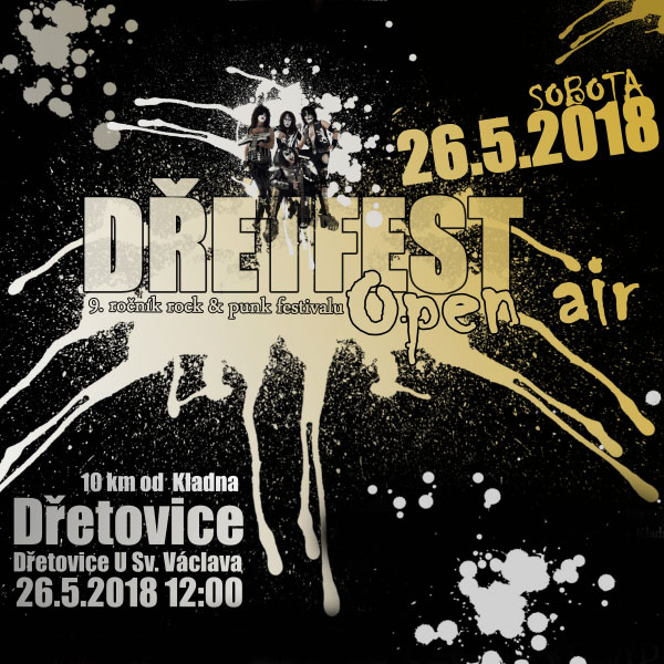 DřetFest open air - 9.ročník rock & punk festivalu