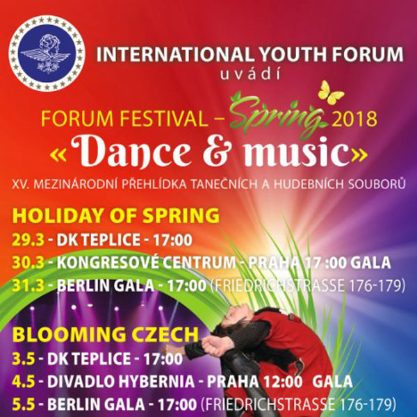 XV. Mezinárodní festival SVÁTEK JARA 2018