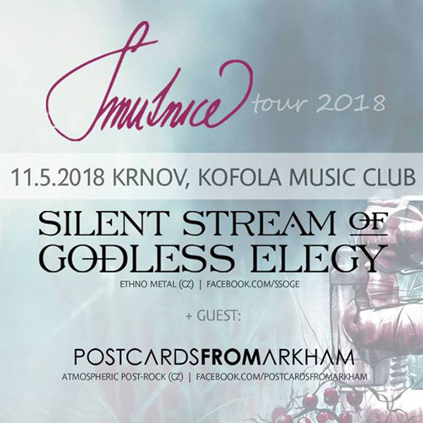 SILENT STREAM OF GODLESS ELEGY Smutnice Tour 2018