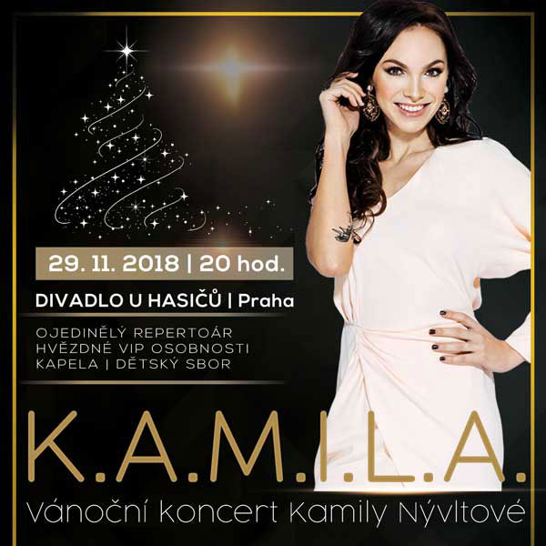 Vánoční koncert Kamily Nývltové