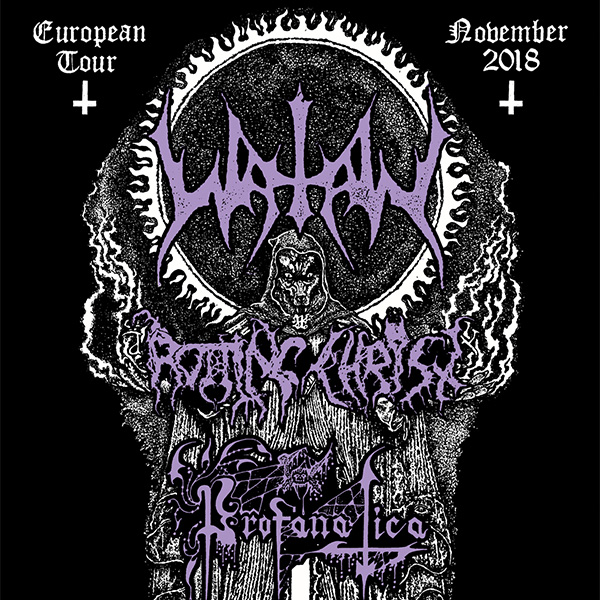 WATAIN (SE) - EUROPEAN TOUR 2018