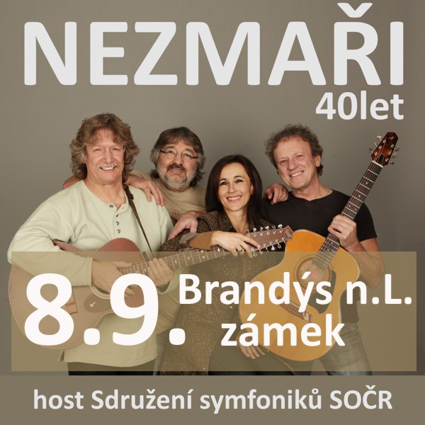 NEZMAŘI 40 let / host Sdružení symfoniků SOČR