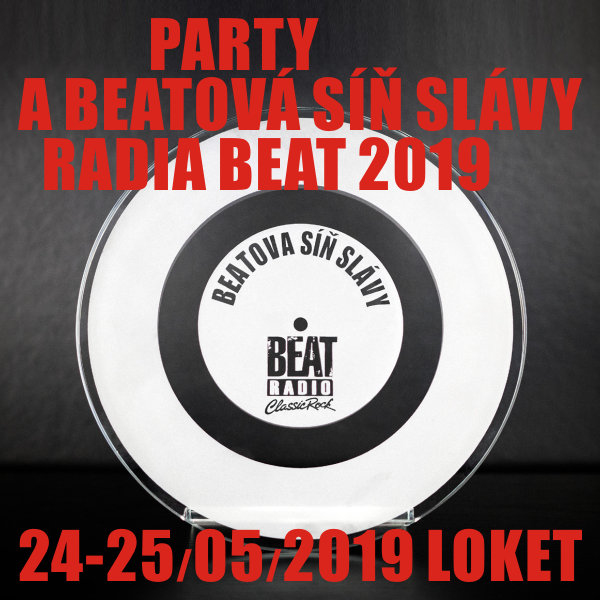 Party a Beatová síň slávy Radia BEAT 2019