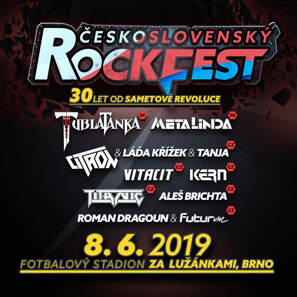 ČESKOSLOVENSKÝ Rockfest 2019