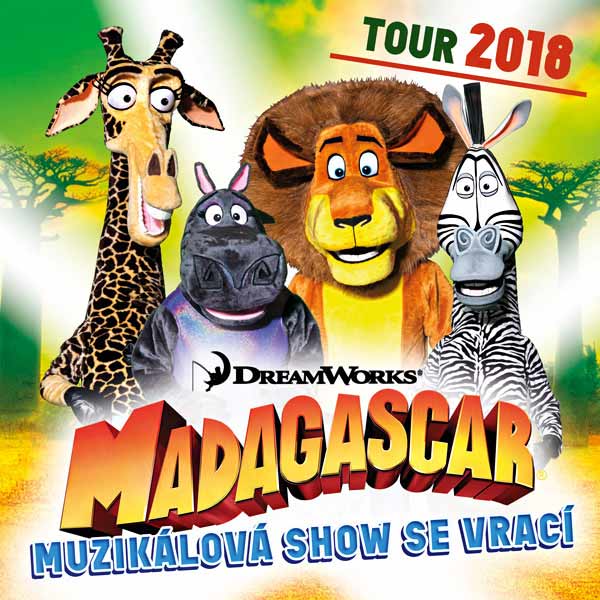 MADAGASKAR - MUZIKÁLOVÉ DOBRODRUŽSTVÍ 2018