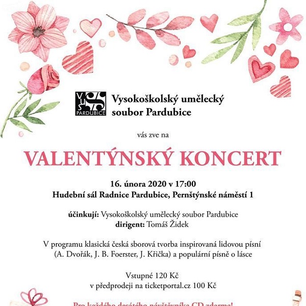 Valentýnský koncert VUS