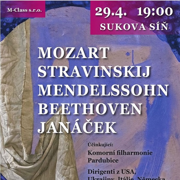 Mozart, Stravinskij, Mendelssohn, Beethoven