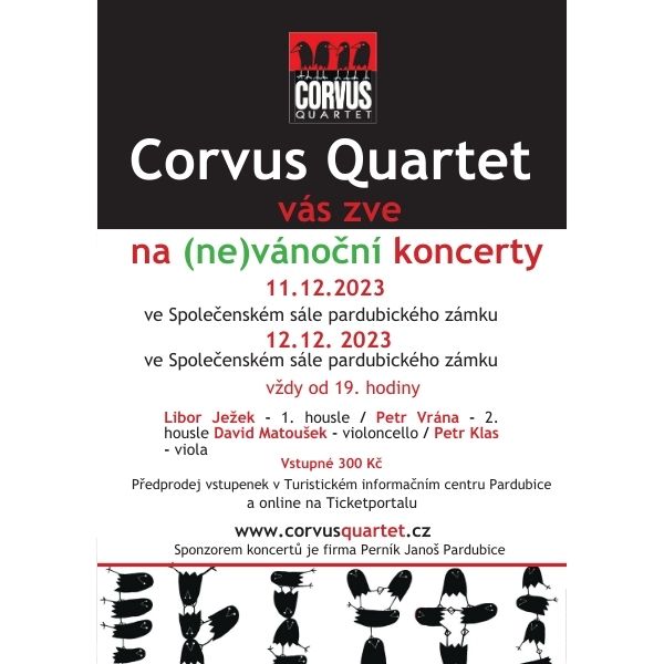 Corvus Quartet - (Ne)vánoční koncert