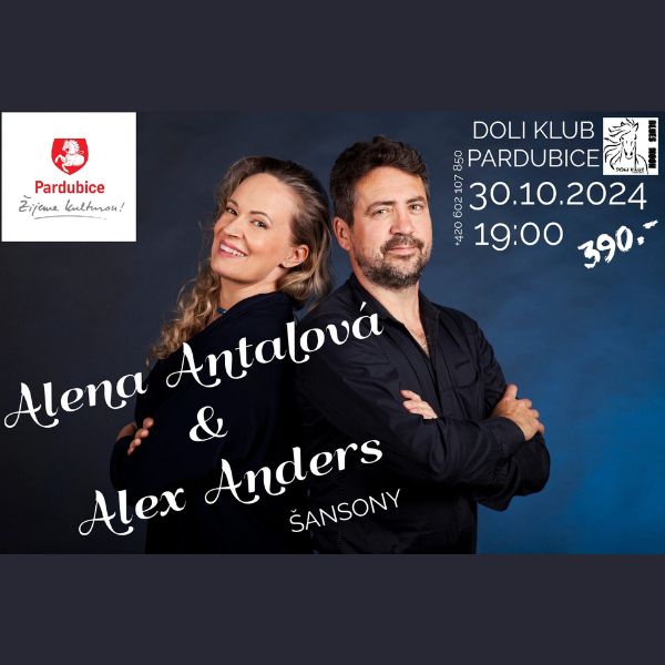 Alena Antalová a Alex Anders - Večer Šansonu