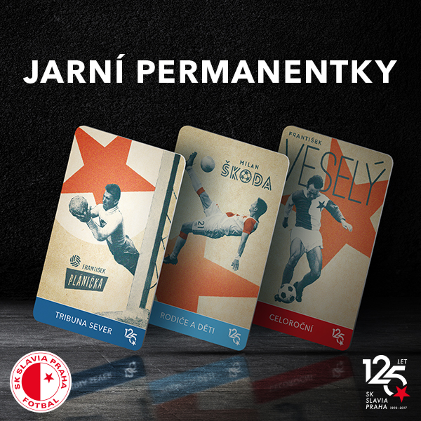 SK Slavia Praha - permanentky 2017/2018