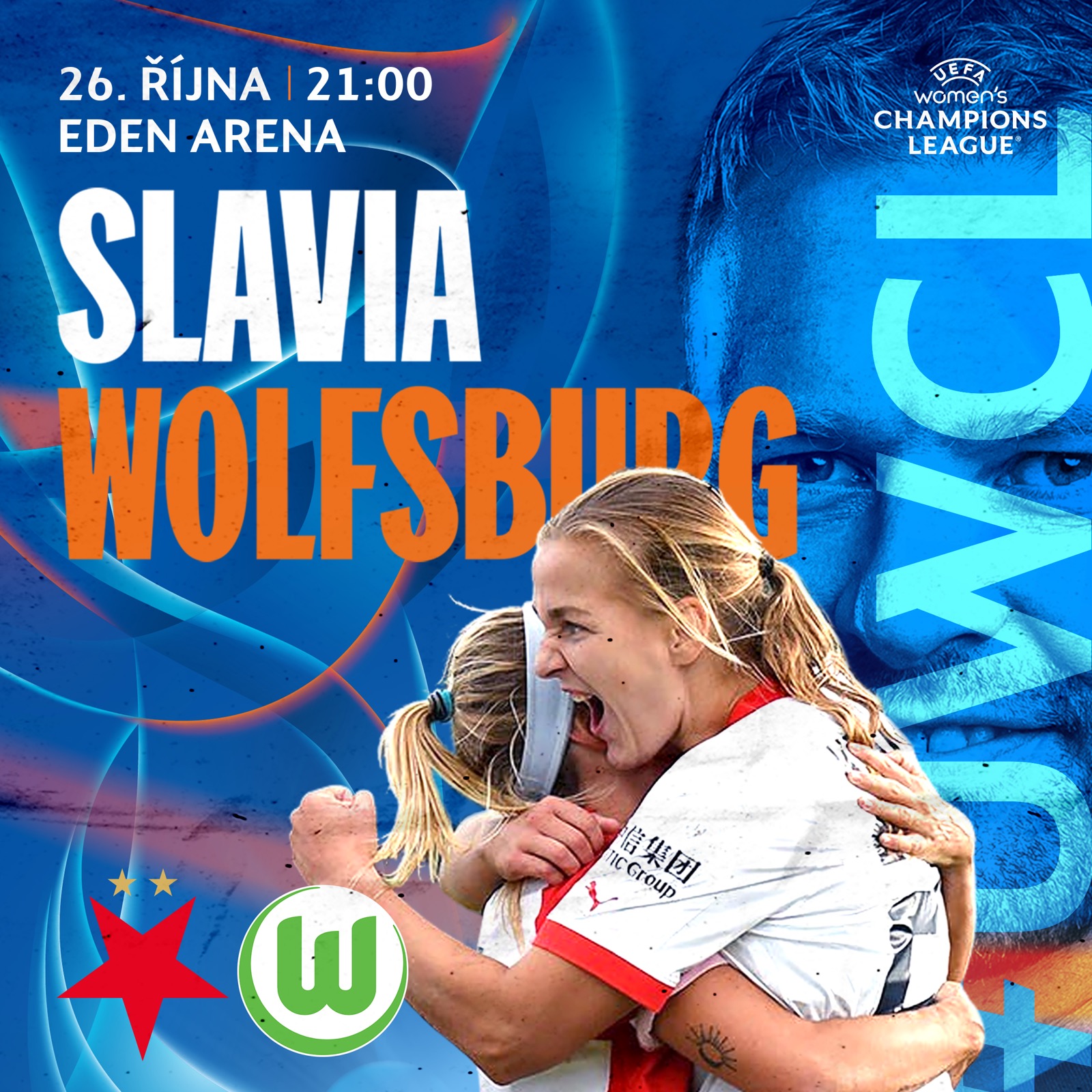 UWCL: SK Slavia Praha - Wolfsburg