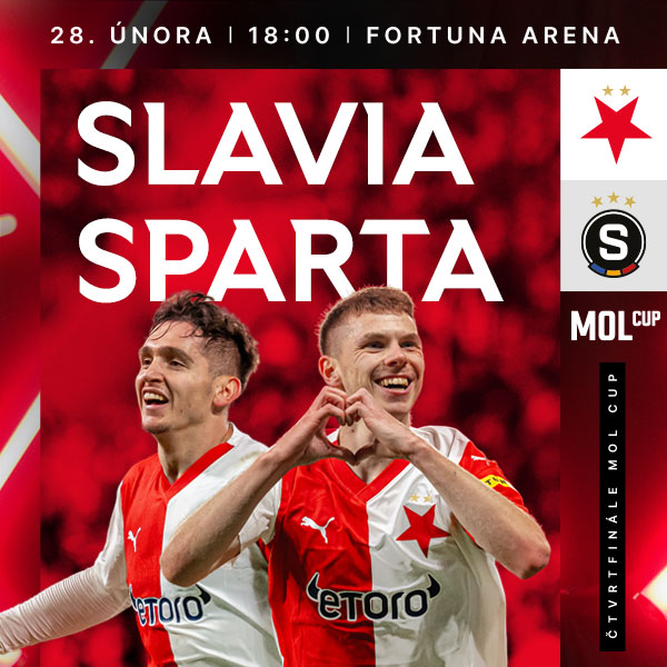 SK Slavia Praha - AC Sparta Praha (sektor hosté)