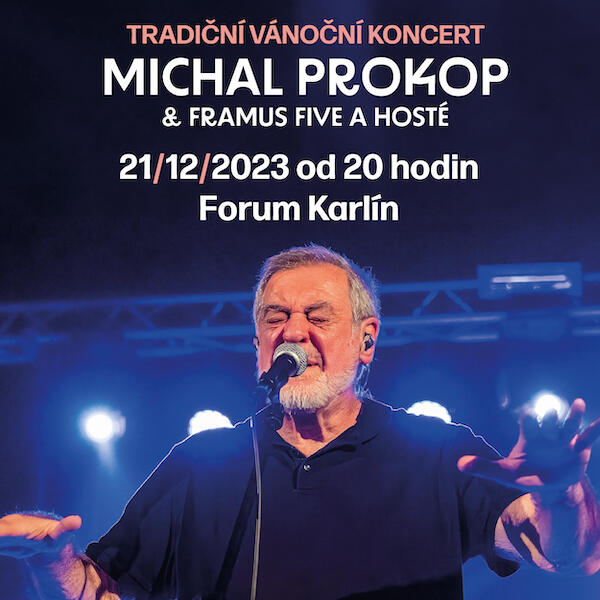 Vánoční koncert Michala Prokopa & Framus Five s hosty