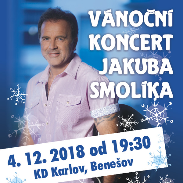 Vánoční koncert Jakuba Smolíka, Benešov