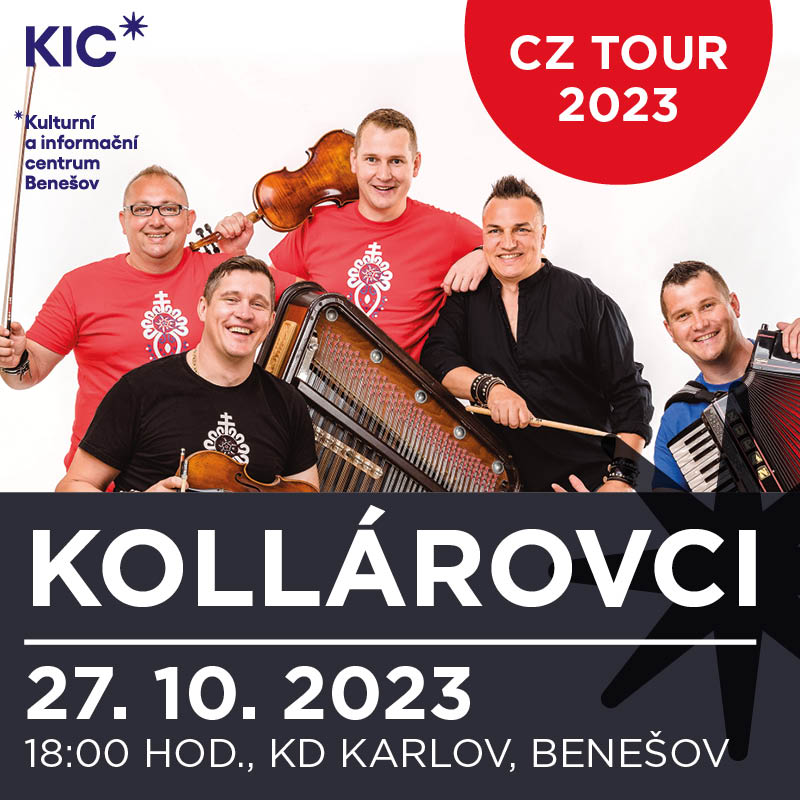 KOLLÁROVCI CZ TOUR 2023, Benešov